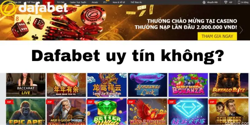 Nhà Cái Dafabet Uy Tín Không? Khám Phá Thực Hư Ra Sao 3 Thắc mắc Dafabet uy tin không?
